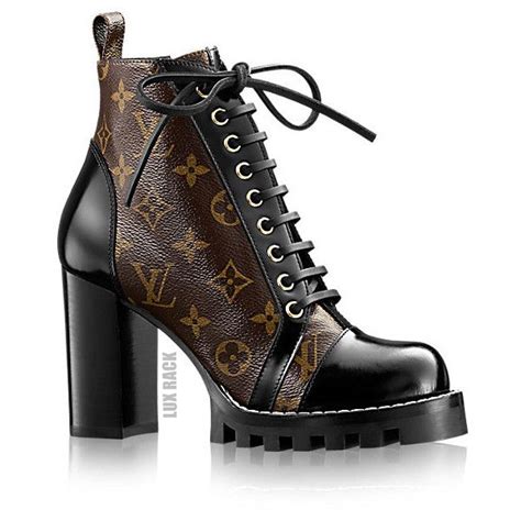 louis vuitton fake platform high boot|Louis Vuitton heeled boots.